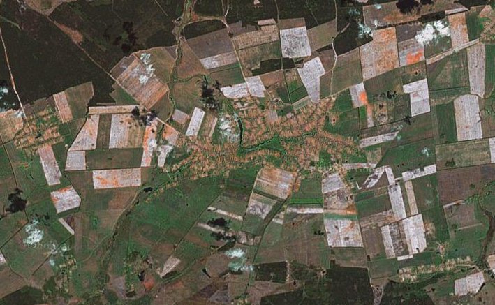 Карта села Жадове на сервісі компанії Google
